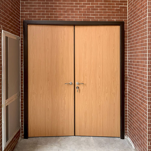 Porta da interno - DEBO - in HPL / battente / contemporanea