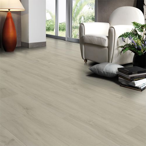 Pavimento laminato in fibra di legno - DEBO 04 - DEBO - CDF / flottante a clic / aspetto legno