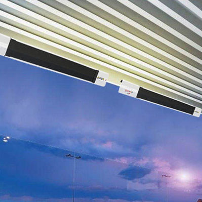Stufa ad infrarossi da parete - PERGOHEAT - Toscana Global - da soffitto / elettrica / contract