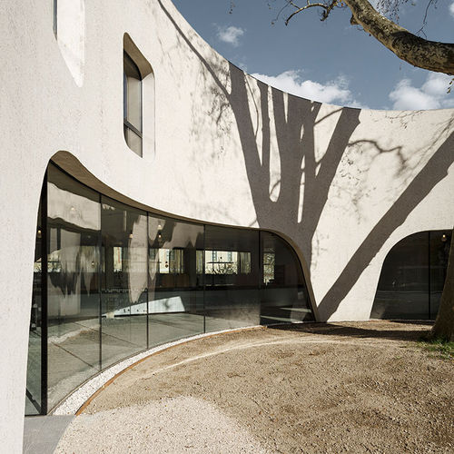 Vetrata in metallo - Hannes Huber GmbH - con vetro quadruplo / nera