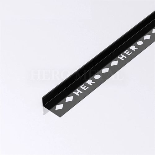 Profilo di finitura in metallo - Foshan Hero Metal Co.,Ltd.  - in acciaio inossidabile / in acciaio inossidabile / per piastrelle