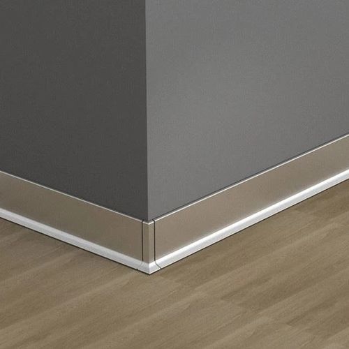 Battiscopa luminoso - Foshan Hero Metal Co.,Ltd.  - bianco / grigio / in alluminio