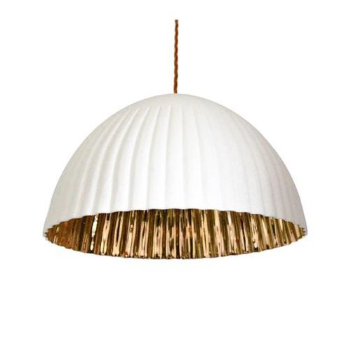 Lampada a sospensione - GRANDE PINNOX - Lyngard - in ottone / in nichel / in porcellana