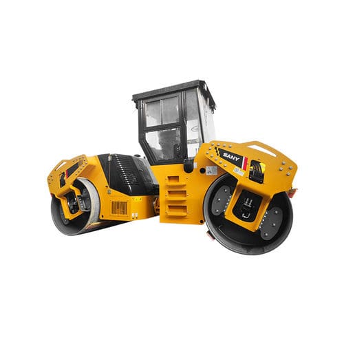 Rullo compattatore tandem - STR130C-8C - SANY GROUP - per fossati / per discarica di rifiuti / a vibrazione