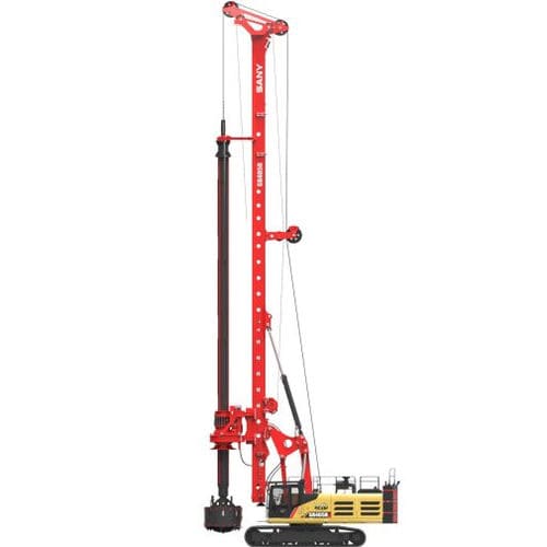 Perforatrice rotativa - SR405R-W10 - SANY GROUP - con motore diesel / per cantiere di costruzione / cingolata