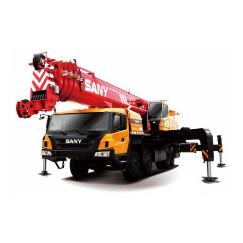 Gru telescopica - STC900T - SANY GROUP - montata su camion / per cantiere di costruzione / idraulica
