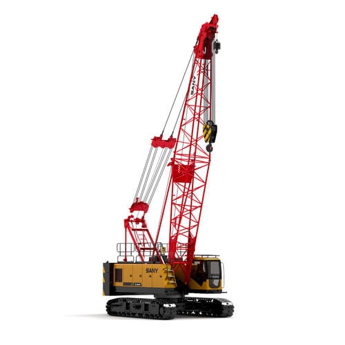Gru con braccio - SCC550A - SANY GROUP - cingolata / per movimentazione / di sollevamento