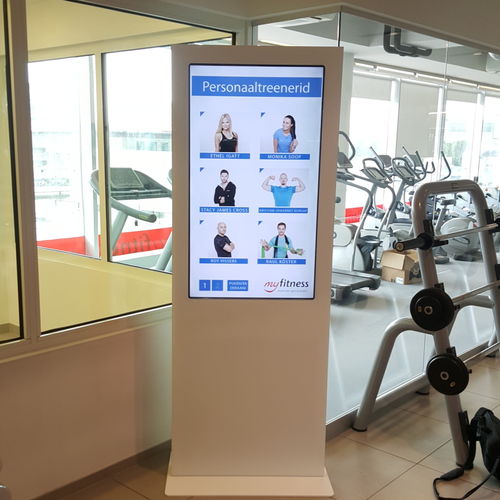Terminale interattivo multimediale - ML-960 - ML Infokiosks - da interno / da terra / con touch screen