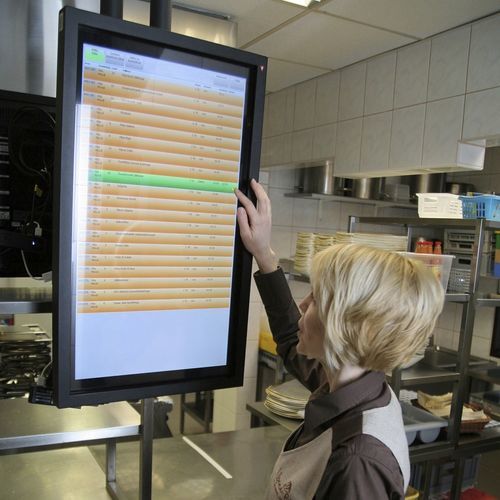 Touch screen a muro - ML 920W - ML Infokiosks - wireless / personalizzabile / per informazioni