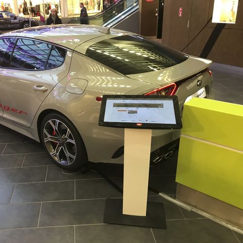 Terminale interattivo self service - ML 530 - ML Infokiosks - da interno / da terra / Intel® NUC