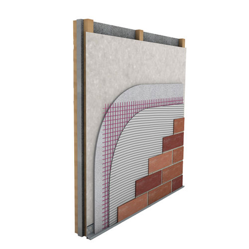 Mattone faccia a vista in calcestruzzo - WEBERWALL EXTERNAL SYSTEM - Weber - per facciata / per nuovo supporto / liscio