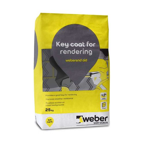 Intonaco di finitura - WEBEREND AID - Weber - da interno / per muro / per calcestruzzo