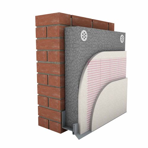 Isolante termico - WEBERTHERM XP - XPRESS SYSTEM - Weber - minerale / in pannelli / per esterni