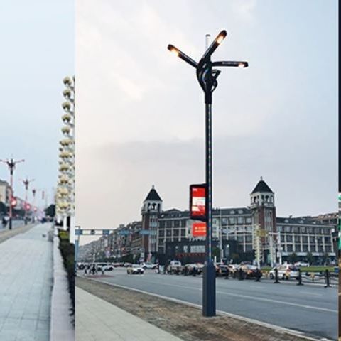 Lampione urbano - BLOSSOM - EXC Solar Street Light Technology Co., Ltd - contemporaneo / in metallo / LED