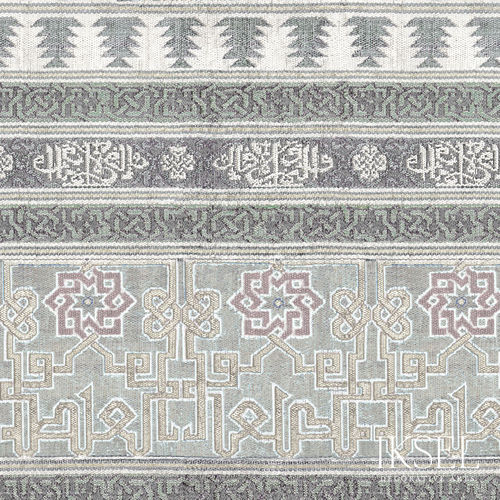 Carta da parati contemporanea - RW906 Alcazar Bayadere - Iksel Decorative Arts - in fibra di vetro / in vinile / con motivi geometrici