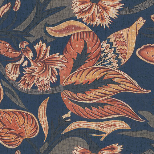Carta da parati contemporanea - RW311 Coromandel Indienne - Iksel Decorative Arts - in fibra di vetro / in vinile / in PVC