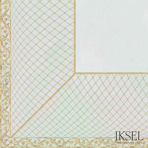 Carta da parati contemporanea - CE303 Rajmata Jali Ceiling - Iksel Decorative Arts - in fibra di vetro / in vinile / con motivi naturali