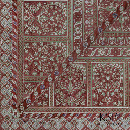 Carta da parati contemporanea - CE130 Ottoman Tent Mehmet Ceiling - Iksel Decorative Arts - in fibra di vetro / in vinile / con motivi naturali