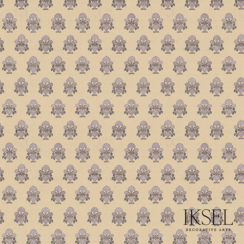 Carta da parati contemporanea - RW319 Mogul Bouquet - Iksel Decorative Arts - in vinile / in fibra di vetro / con motivi naturali