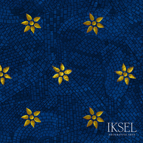 Carta da parati contemporanea - RW418 Palermo Stars - Iksel Decorative Arts - in vinile / in fibra di vetro / con motivi geometrici
