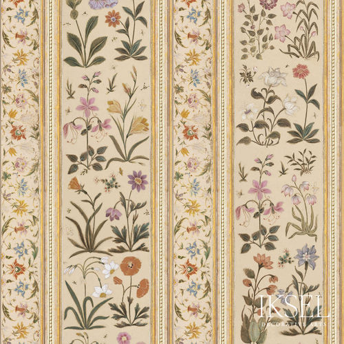 Carta da parati contemporanea - RW924 Shalimar Stripe - Iksel Decorative Arts - in vinile / in fibra di vetro / con motivi naturali