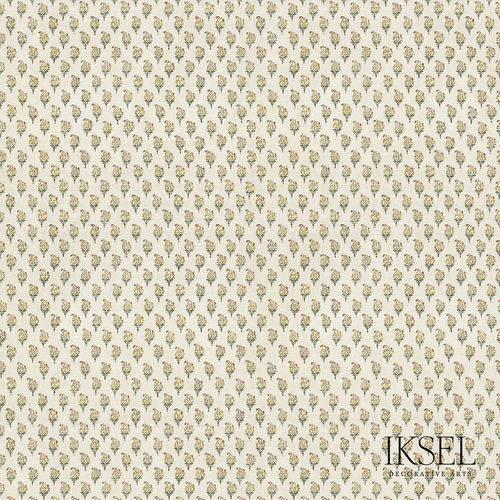 Carta da parati contemporanea - RW931 Mogul Turban Boteh - Iksel Decorative Arts - in vinile / in fibra di vetro / con motivi naturali