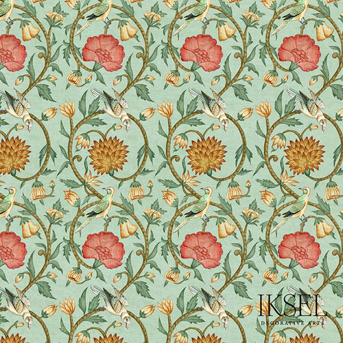 Carta da parati contemporanea - RW535 Shiraz - Iksel Decorative Arts - in vinile / in fibra di vetro / con motivi naturali
