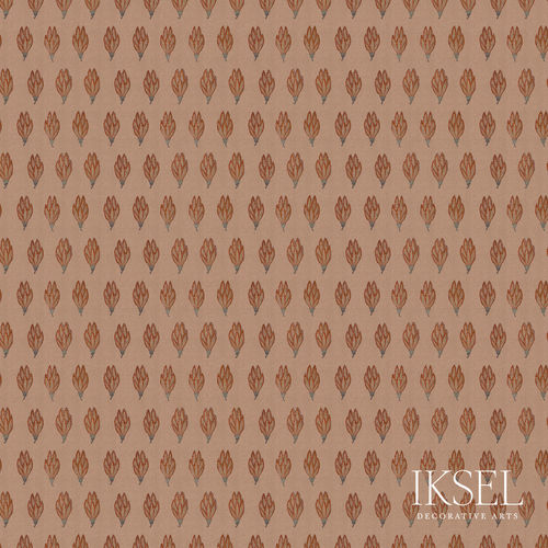 Carta da parati contemporanea - RW540 Persian Tulips - Iksel Decorative Arts - in vinile / in fibra di vetro / con motivi naturali