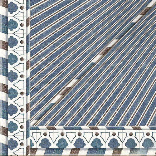Carta da parati contemporanea - CE112 KUBILAI'S TENT DEEP X-CEILING - Iksel Decorative Arts - in vinile / in fibra di vetro / con motivi geometrici