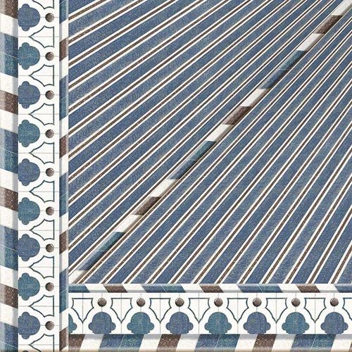 Carta da parati contemporanea - KUBILAI'S TENT DEEP X-CEILING CE112 - Iksel Decorative Arts - in vinile / a righe / geometrica