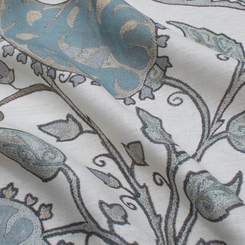 Tessuto da tappezzeria - SUZANI PAISLEY RF502 - Iksel Decorative Arts - per tende / per il design d'interni / a motivi