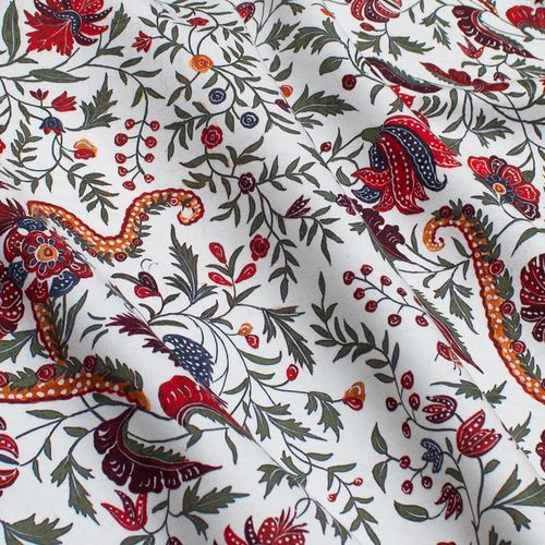 Tessuto da tappezzeria - INDIENNE RF306 - Iksel Decorative Arts - per tende / per il design d'interni / a motivi