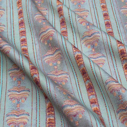 Tessuto da tappezzeria - HINDUSTAN STRIPE RF313 - Iksel Decorative Arts - per tende / per il design d'interni / a motivi