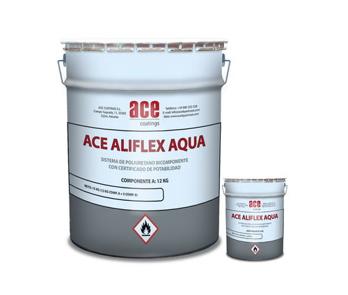 Pittura a smalto - ACE ALIFLEX AQUA - Ace - di impermeabilizzazione / da esterno / per muro