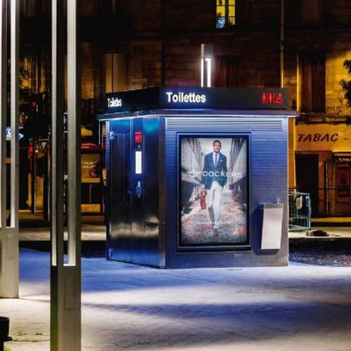 Toilette pubblica autopulente - BORDEAUX - Primur - in cemento armato / in acciaio inossidabile / semplice