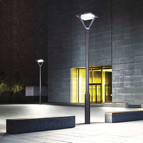 Lampione solare - RIO - Innovations On Line Products - urbano / contemporaneo / in alluminio