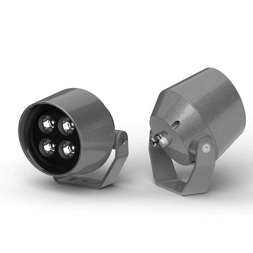 Faretto LED - eWHITE 4 - Spacecannon Sne - IP66 / in alluminio / grigio