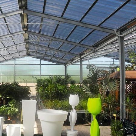 Lastra in policarbonato ondulata - ISOLUCE 5G - ISOMEC - per coperture / traslucida