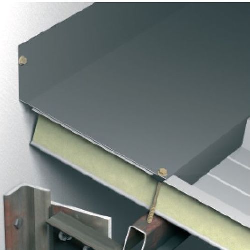 Fascia perimetrale del tetto in alluminio - WALL RIDGE - ISOMEC