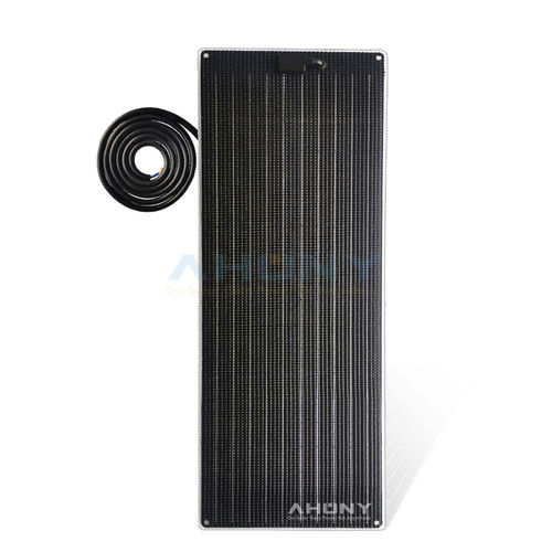 Pannello solare fotovoltaico monocristallino - EMARVEL PERC - SHENZHEN AHONY POWER CO.,LTD - semirigido / black / montaggio verticale