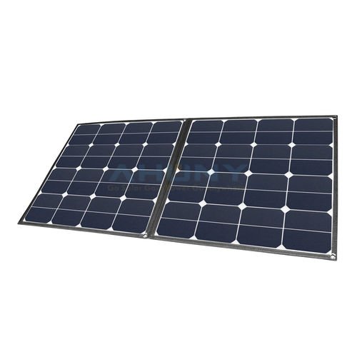 Kit solare per centrale fotovoltaica - EMOBI F2X50W - SHENZHEN AHONY POWER CO.,LTD - portatile