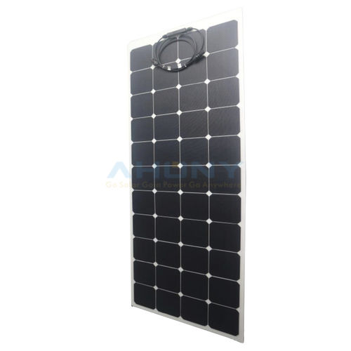Pannello solare fotovoltaico piano - EGO S 150W - SHENZHEN AHONY POWER CO.,LTD - flessibile / black / montaggio verticale
