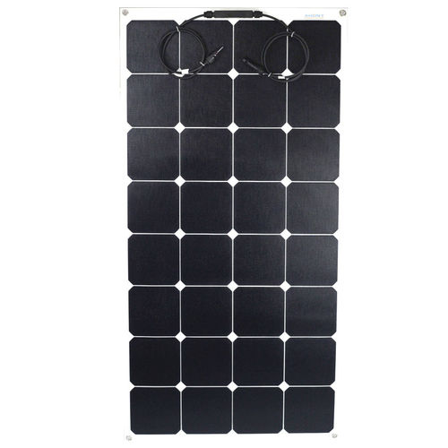 Pannello solare fotovoltaico piano - EGO S 110W - SHENZHEN AHONY POWER CO.,LTD - flessibile / black / montaggio verticale