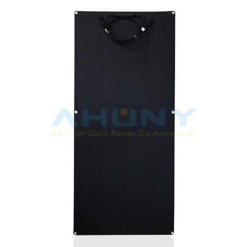 Pannello solare fotovoltaico piano - EGO P110W - SHENZHEN AHONY POWER CO.,LTD - flessibile / black / montaggio verticale
