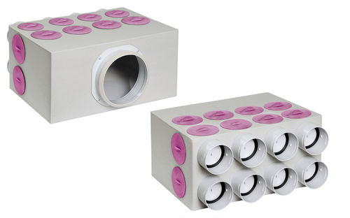 Diffusore d'aria da soffitto - FITT AGIX® Smart Box - FITT Spa - da parete / rettangolare / in polietilene