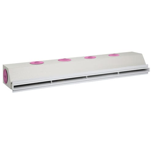 Diffusore d'aria da soffitto - FITT AGIX® Line-S - FITT Spa - da parete / lineare / rettangolare
