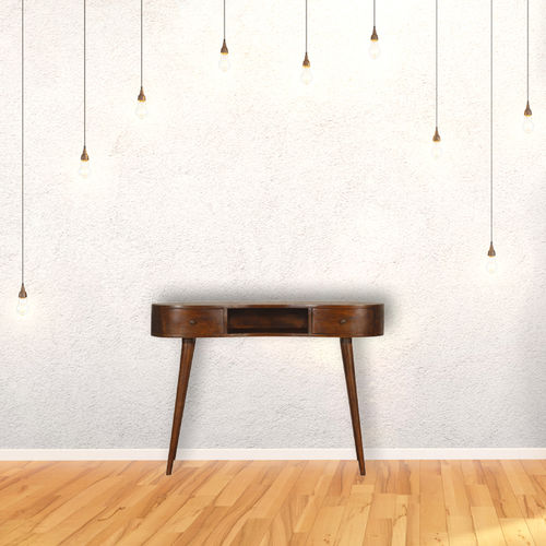Scrittoio contemporaneo - WAVE  - Artisan Furniture - in legno massiccio / con vano contenitore / 2 cassetti