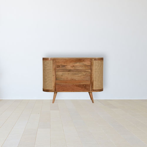 Credenza design scandinavo - SOFIA  - Artisan Furniture - in legno massiccio / con ripiano / con cassetti