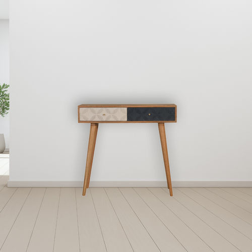 Consolle design scandinavo - MILAN - Artisan Furniture - in legno massiccio / con supporto in legno massiccio / rettangolare