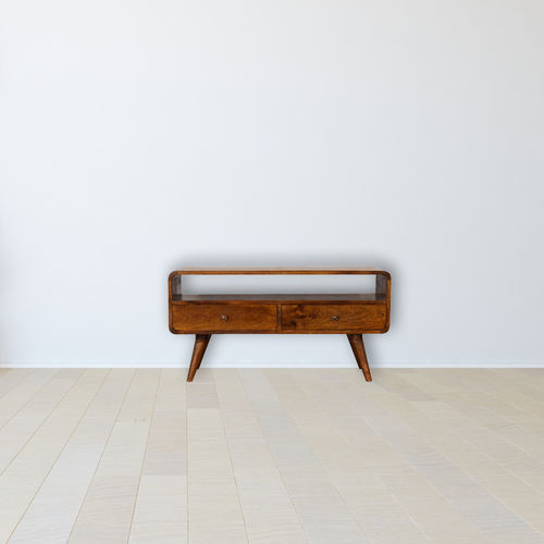 Mobile multimediale in stile scandinavo - IN1607 - Artisan Furniture - con cassetti / ad uso residenziale / in legno massiccio